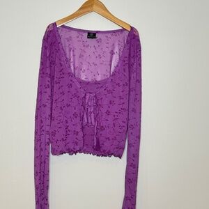 URBAN OUTFITTERS Crop top with matching camisole